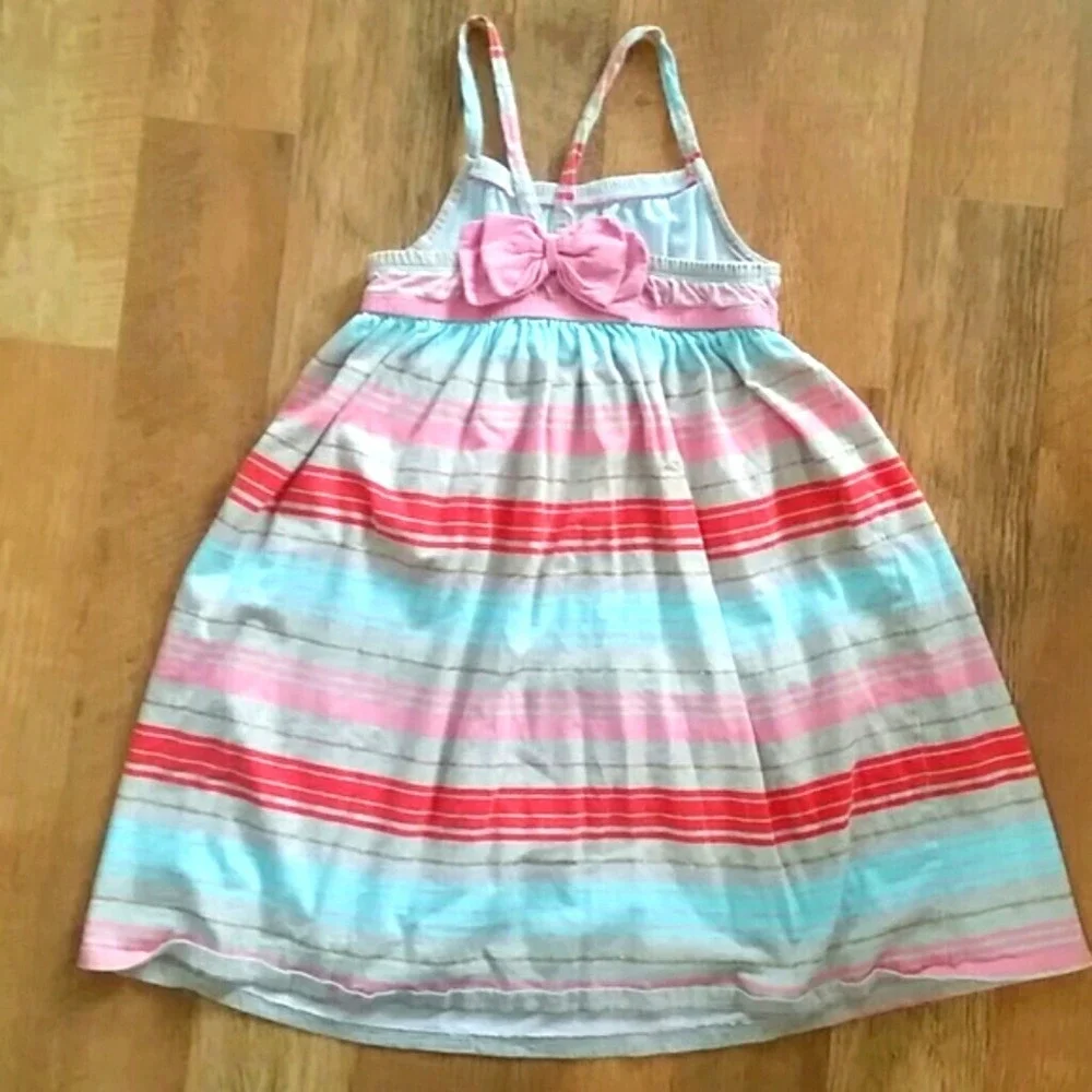 Crazy 8 Girls Summer Sleeveless Striped Dress Size‎ 5